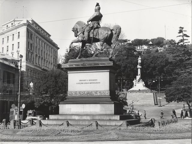 Agosto, Mario — Barzaghi Francesco - sec. XIX - Monumento a Vittorio Emanuele II — insieme